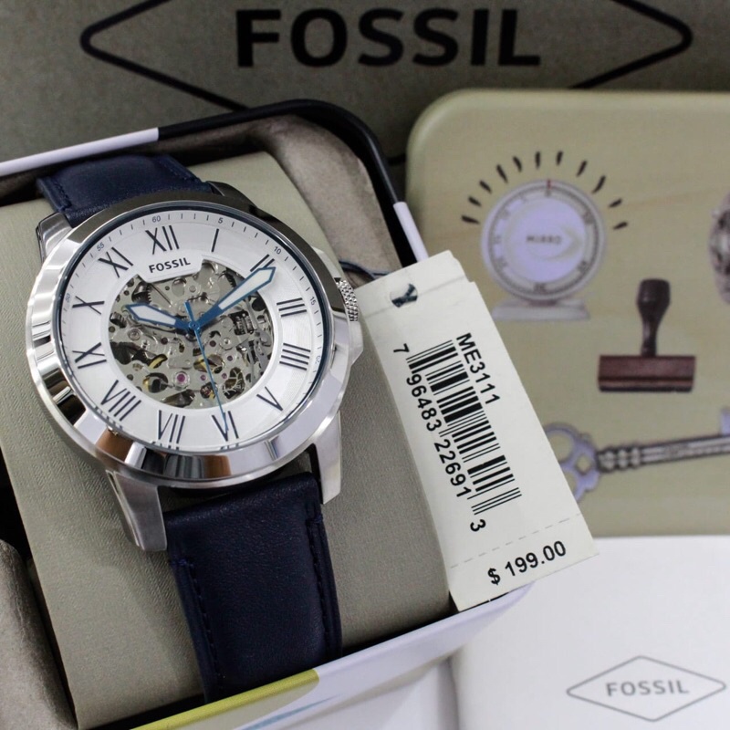 PROMO BIGSALE ‼️ FOSSIL ME 3111 AUTHOMATIC ORIGINAL GARANSI 1 TAHUN