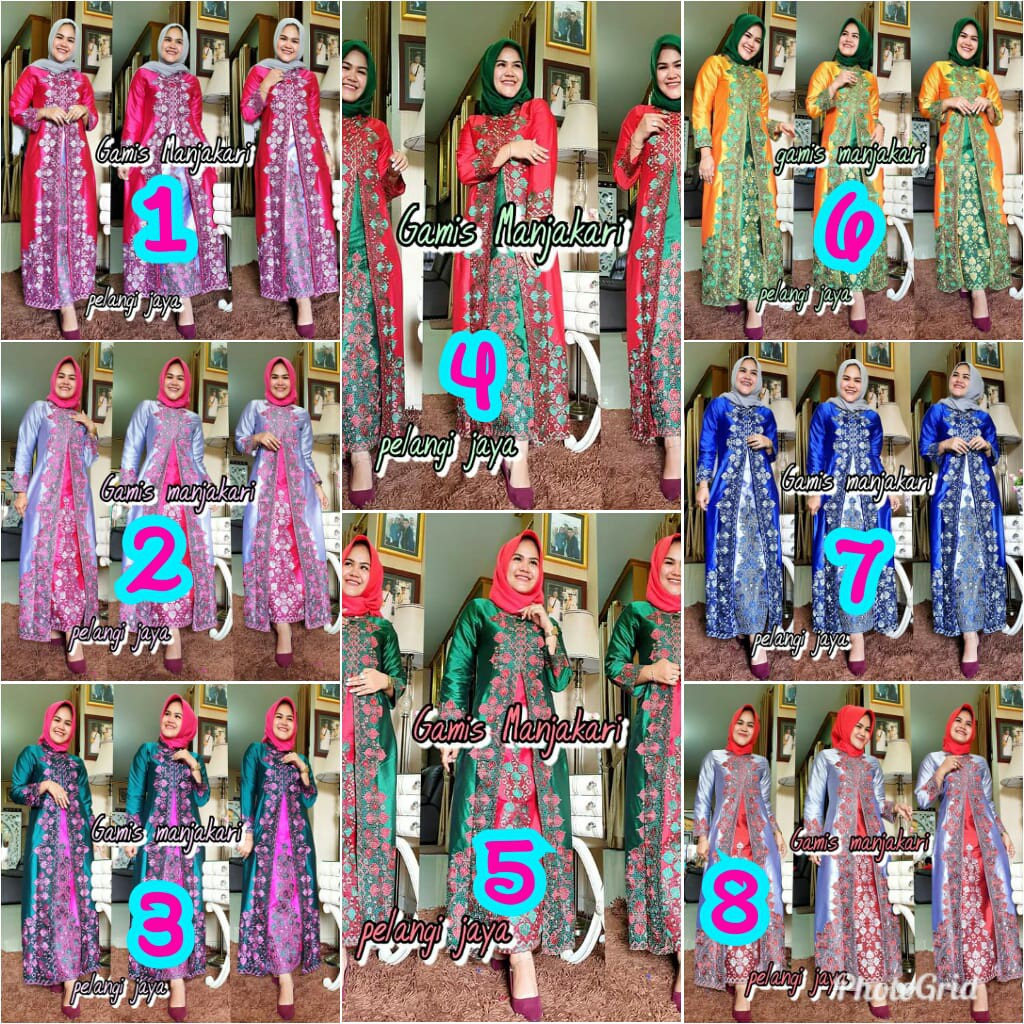 gamis manjakari by pelangi jaya