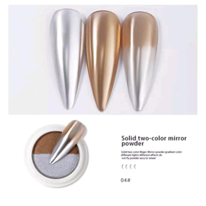 CHROME POWDER NAIL MIRROR CHROME NAIL ART / KUKU / KUTEK