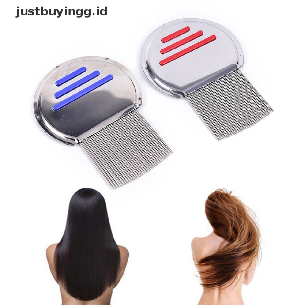 (Justbuyingg.Id) 1pc Sisir Pembersih Telur / Kutu Bahan Stainless Steel