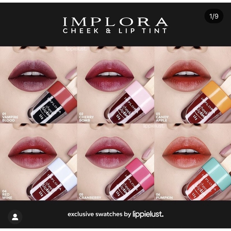 IMPLORA- cheek & Liptin | Liptin implora