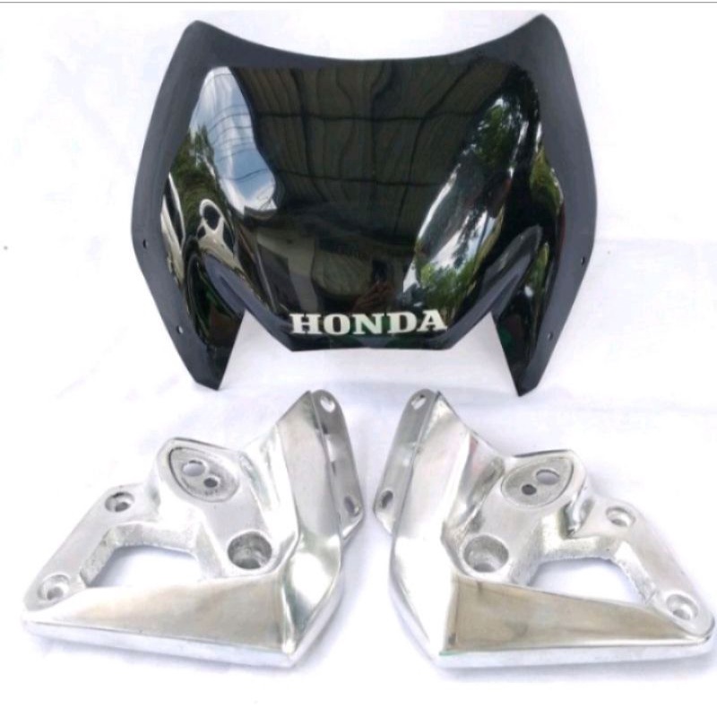 bracket lampu barong honda tiger set barong tiger