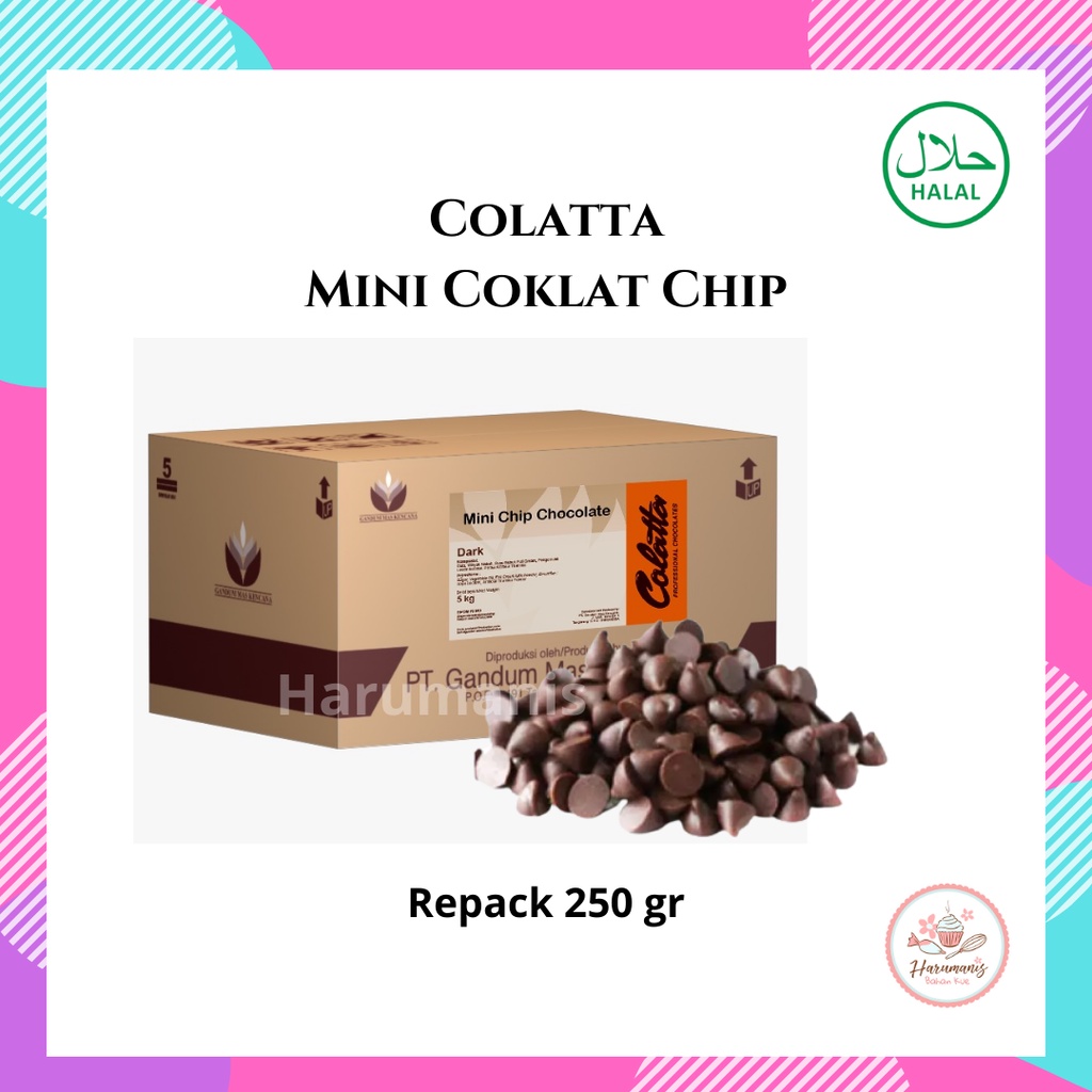 

Colatta Coklat Chip Mini Choco Chips Repack 250gr