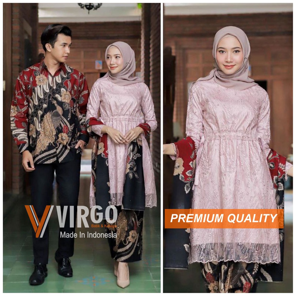 Kebaya Couple Modern, Kebaya Tunik Tunangan Lamaran, Kebaya Wisuda, Kebaya Kondangan, Couple Kebaya,
