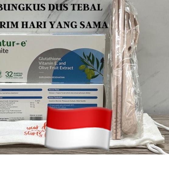 ◌ Nature E white 32 Kapsul Glutathione vie E ֍