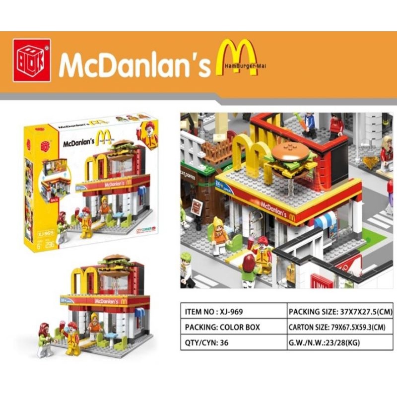 Brick XJ 969 B BLOCK - MC-D Building