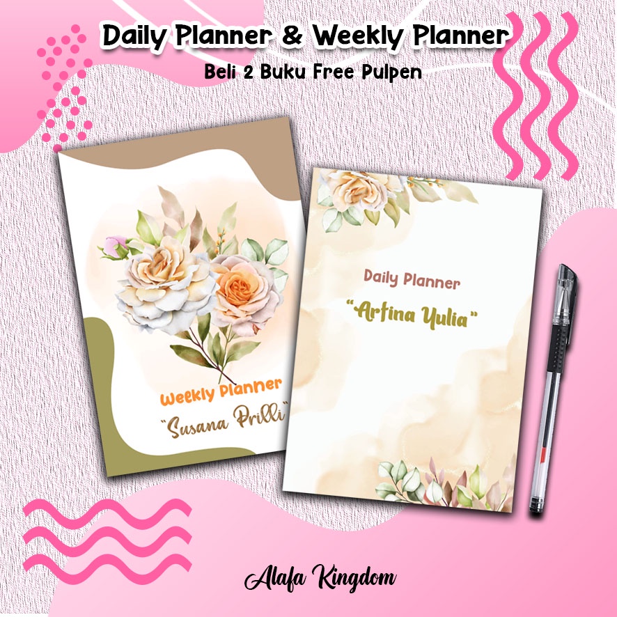 

Alafakingdom 05-06 Daily Planner Weekly Planner / Weekly Schedule / Buku Catatan Harian