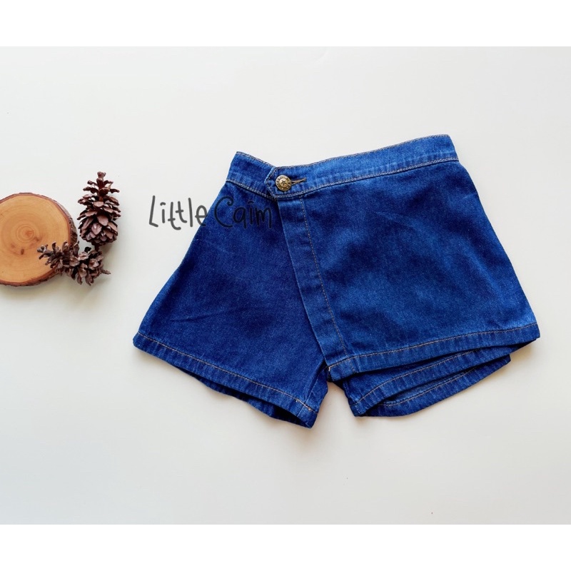 LITTLECAIM - lily skort denim | skort denim anak