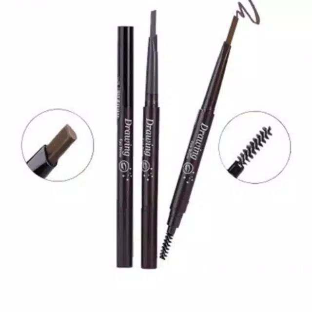 (COD) [LA] PENSIL ALIS NATURAL / PENSIL ALIS HITAM / PENSIL ALIS COKLAT / PENSIL ALIS OTOMATIS