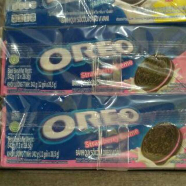 Oreo kemasan pack isi 12