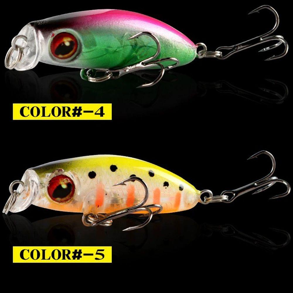 Top 1Pcs Umpan Engkol Wobbler Tackle 43mm/3.1g Aksesoris Memancing Mengambang Lure