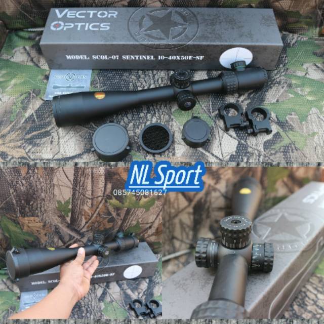 Riflescope Vector Sentinel 10-40x50E SF