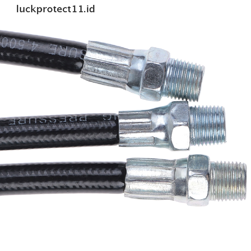 //HG&amp;ID// Flexible grease gun whip hose heavy duty long extension tube with connector .