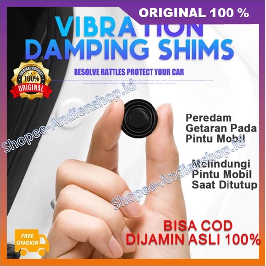 Car Spin Gasket Vibration Damping Shims Peredam Getaran Pada Mobil 8Pcs 100%  ASLI