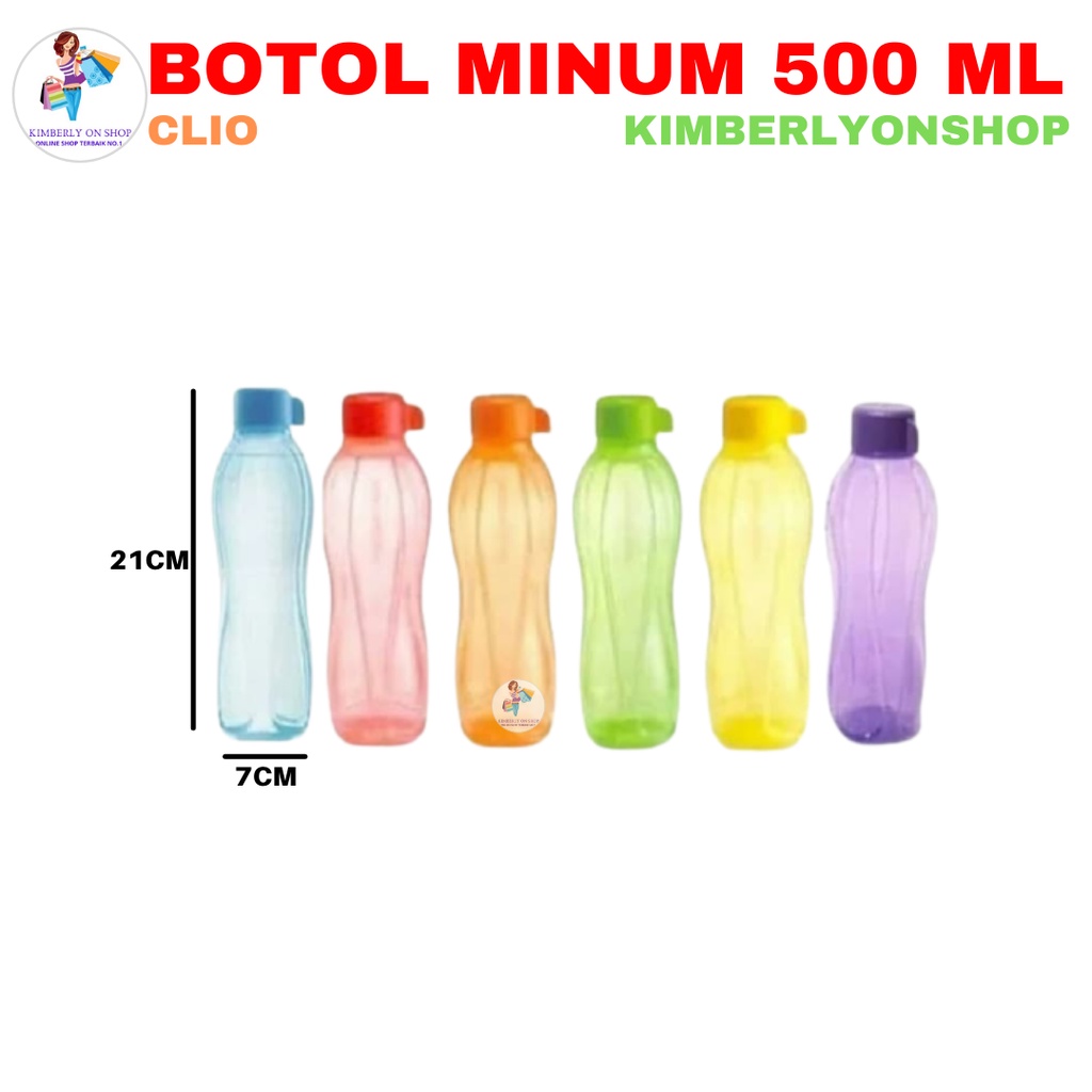 Botol minum 500 ml  Botol minum plastik Botol minum anak  Souvenir