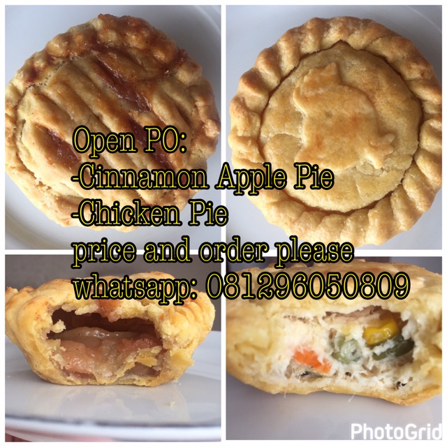 

Cinnamon apple & chicken pie