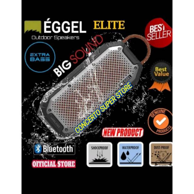 EGGEL ELITE Waterproof Portable Outdoor  Bluetooth Speaker  Original