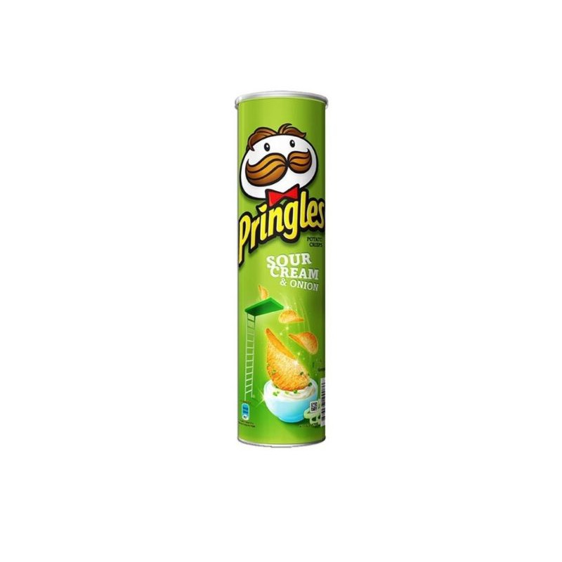 

Prjngles Potato Crisps Sourcream & Onion 107gr