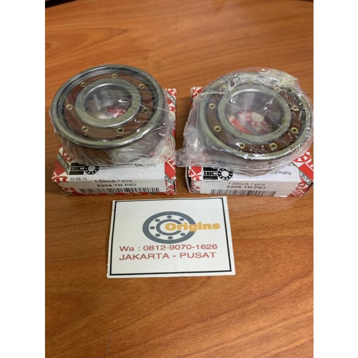 Bearing / Bearing Kruk As Motor 6205 Tbp63 6304 Tbp63 Ibc Asli German