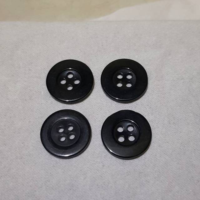 Kancing Gepeng Diameter 2,5cm-Kancing Baju Gepeng 25mm