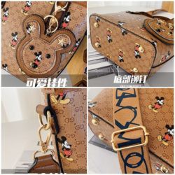 GI 10945 RISCE TAS HAND BAG MOTIF MICKEY MOUSE MINI IMPORT WANITA CEWEK PEREMPUAN JAKARTA BATAM JT