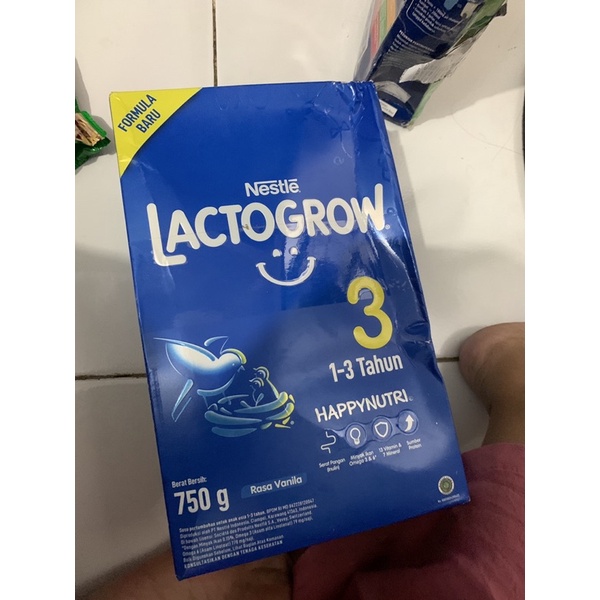 LACTOGROW 3 MADU / VANILA / ORIGINAL 350GR / 750GR (PROMO ABIS)