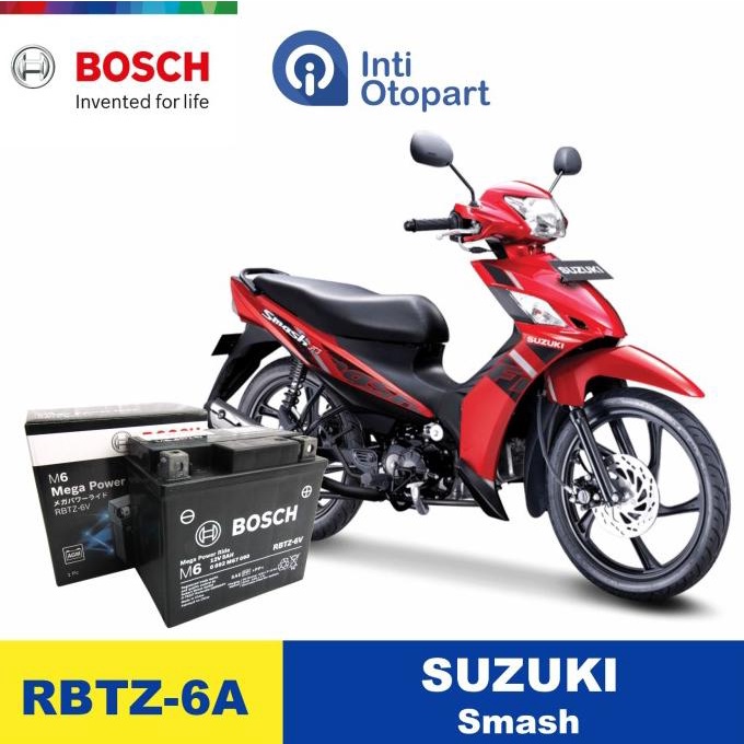 favorit] Accu Aki Motor SUZUKI SMASH ORIGINAL BOSCH