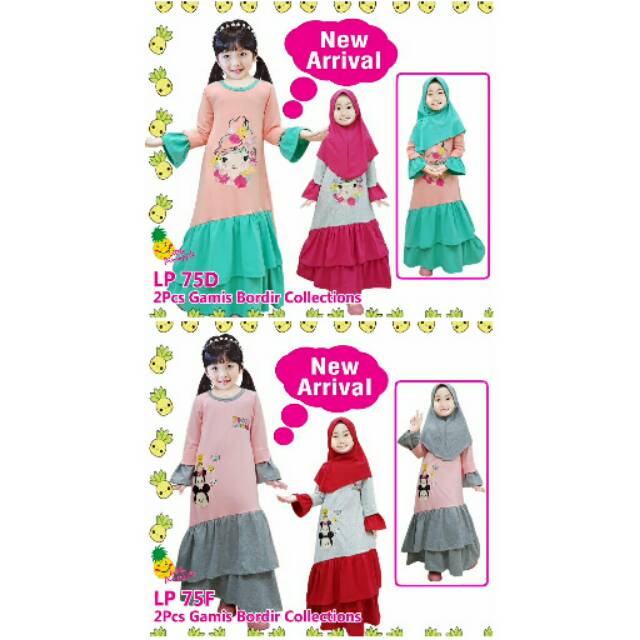 LITTLE PINEAPPLE GAMIS ANAK