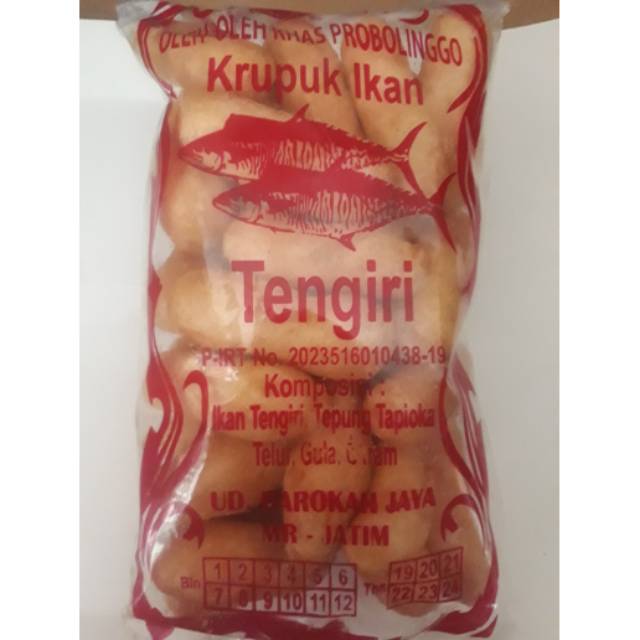 Krupuk ikan khas probolinggo
