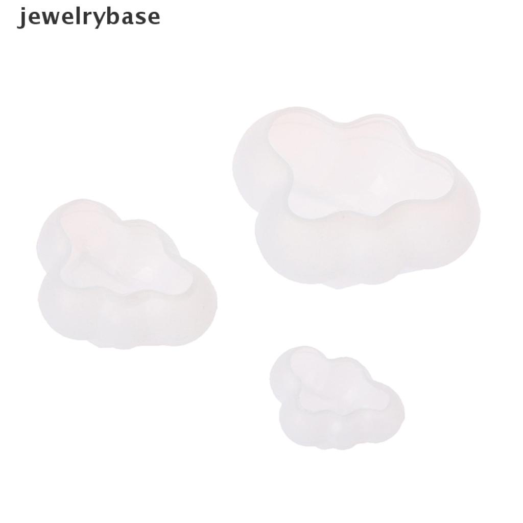 Cetakan Bentuk Awan 3D Bahan Silikon Untuk Coklat Mousse Pudding Permen