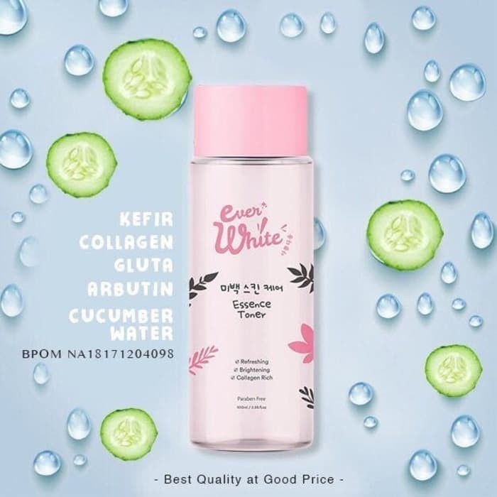 Everwhite Essence Toner Pencerah Kulit Wajah Muka Be Bright! Ever White