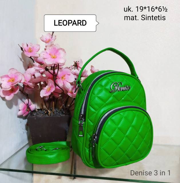 RANSEL WANITA DENIS TYPE JC TW 9332 8802 GC DJAY R PU LEATHER TERBARU TERMURAH POPULER