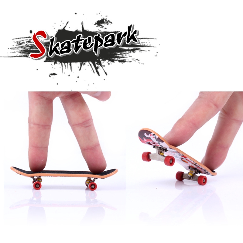 Mainan skateboard Jari Mini Profesional Bahan Alloy