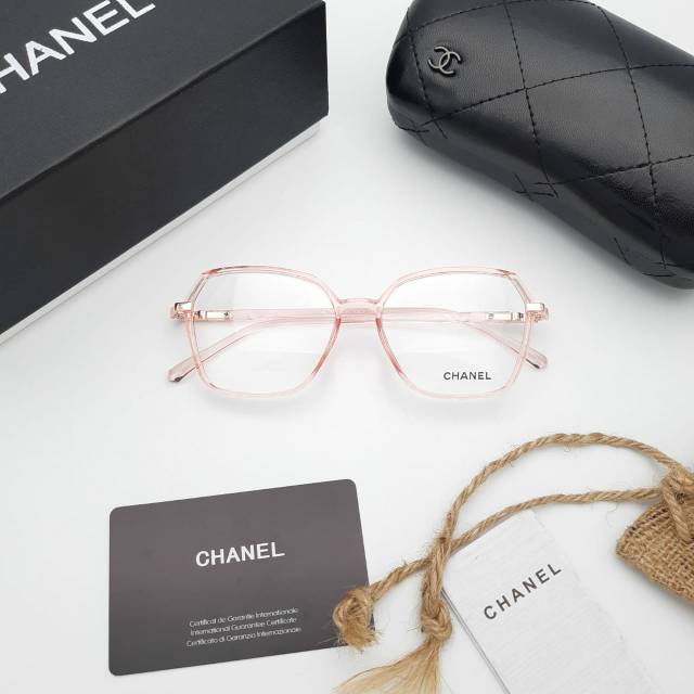 TERBARU BEST SELLER  Kacamata Wanita / Frame Chanel 18130 Lensa Antiradiasi Blueray