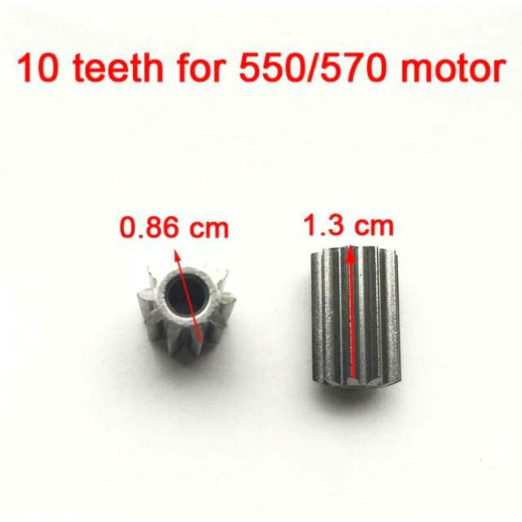 Gigi Dinamo Mobil/Motor Mainan Aki