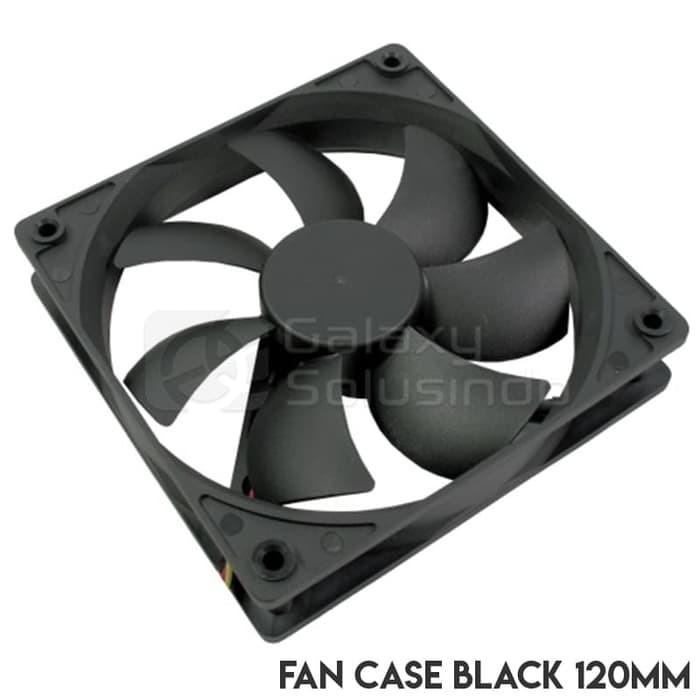 Fan Case 120mm Black  12cm