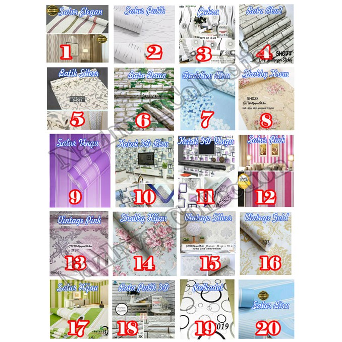 Wallpaper Dinding Murah Ruang Tamu Rumah Kamar Tidur Anak Wallpaper Dinding Murah Ruang Tamu Rumah Kamar Tidur Anak