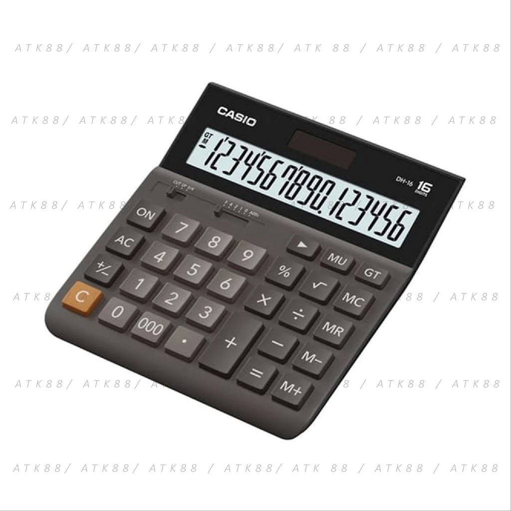 

Casio DH 16 Calculator Desktop Kalkulator Meja Kantor Office DH16