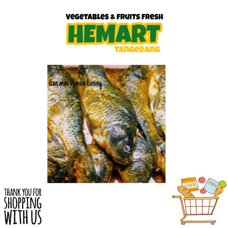 

Ikan Mas Bumbu Ungkep 500 gram