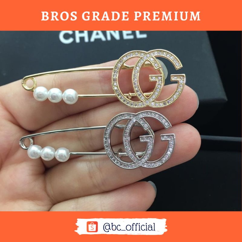 BCID Brooch Peniti  / Bros Chanel Premium / Bros HIjab