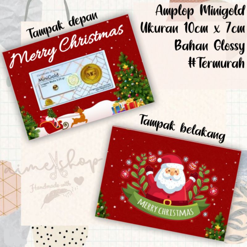 

AMPLOP MINIGOLD EDISI NATAL