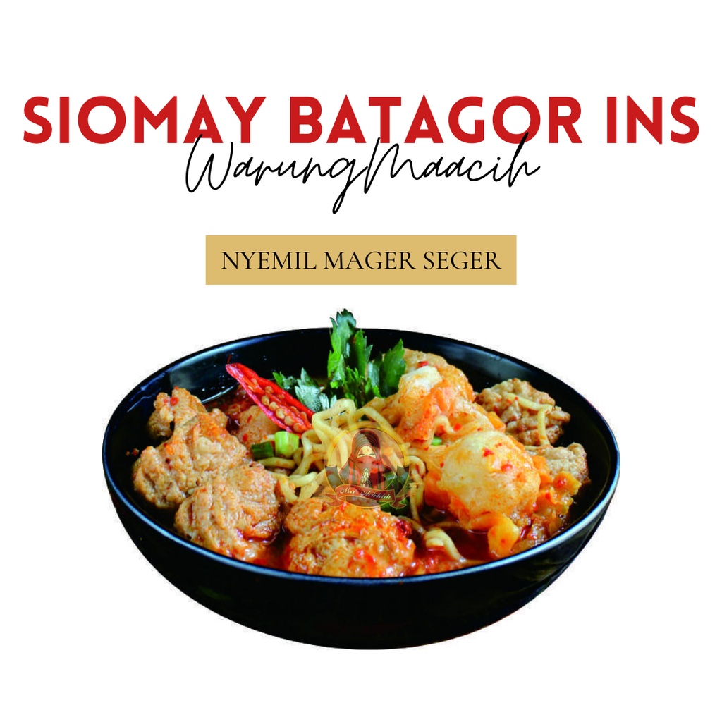 

Siomay Batagor Instan Bandung Cemilan Instan Maacih 120gr