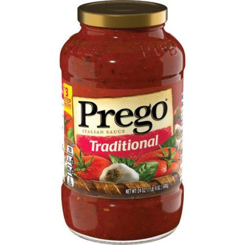 

PREGO SAUCE SPAGHETTI TRADITIONAL 680GR