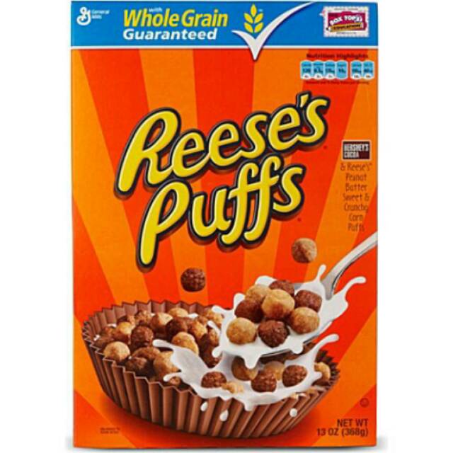 

Reese's Puffs Peanut Butter Cereal Sereal Import Reese