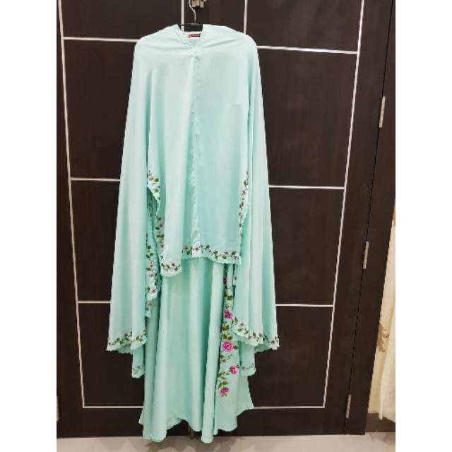 Preloved set syari megawarni ori