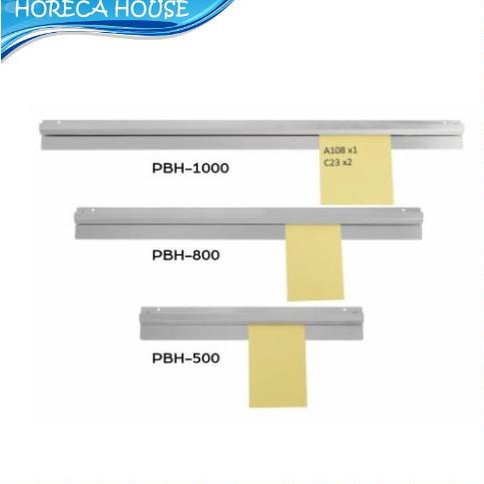 

Bil Holder Penjepit Kertas Tagihan PBH-500 Stainless Steel 50 cm