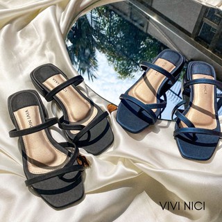 Vivi Nici Sandal  Wanita  Tali  Violeta Shopee  Indonesia