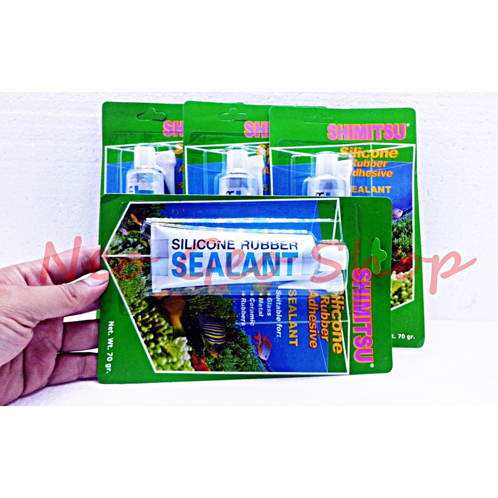 Lem Kaca 70gr Silikon silicon Sealant aquarium akuarium aquascape