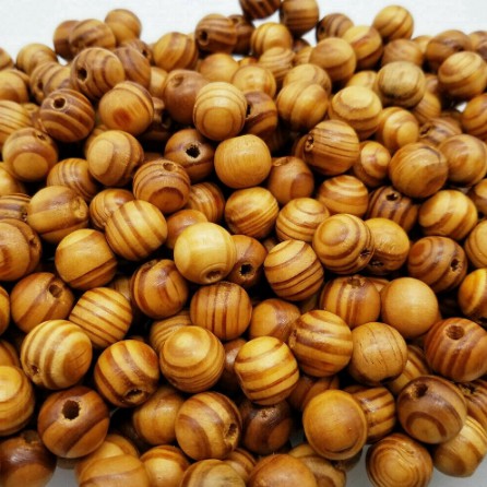 Manik kayu pinus 8mm