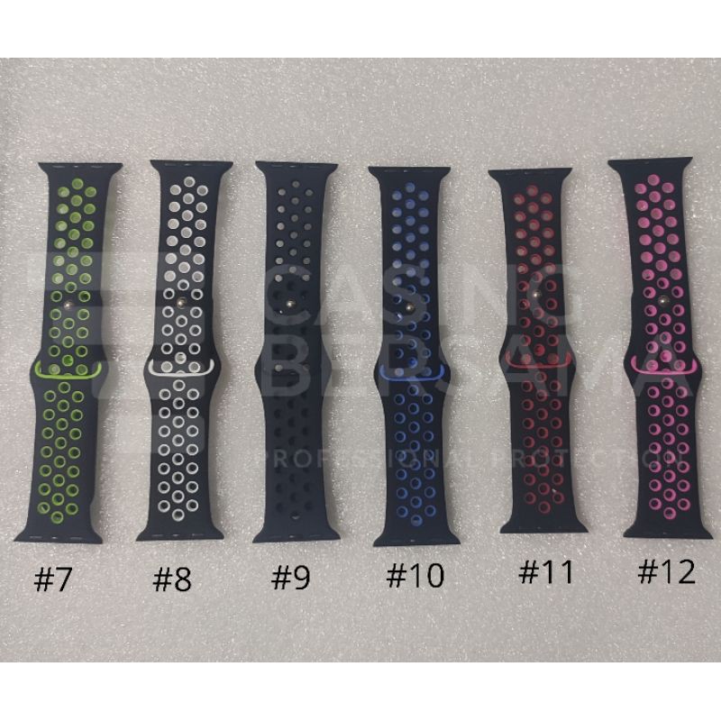 Strap Untuk iWATCH Nike Sport Band Watch PREMIUM Sport Band 44m 42mm 40mm 38mm series